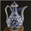 Image 2 : A BLUE & WHITE DRAGON TEAPOT XUANDE MARK 14TH/C.