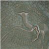Image 3 : A GREY CRACKLE PHOENIX PLATE MING DYNASTY.