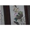 Image 7 : A SET FAMILLE VERTE PORCELAIN PANEL QING DYNASTY.