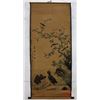 Image 1 : A INK & COLOR FAMILLE VERTE PAINTING QING DYNASTY.