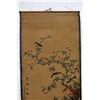 Image 3 : A INK & COLOR FAMILLE VERTE PAINTING QING DYNASTY.