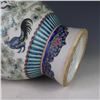 Image 5 : A FAMILLE VERTE CHICKEN VASE YONGZHENG MARK 17TH/C.