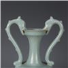 Image 4 : A GREY DOUBLE DRAGON VASE MING DYNASTY.