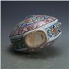 Image 6 : A FAMILLE VERTE MOON FLASK YONGLE MARK 14TH/C.