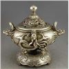 Image 1 : A SILVER DRAGON CENSER XUANDE MARK 14TH/C.