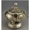 Image 4 : A SILVER DRAGON CENSER XUANDE MARK 14TH/C.