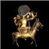 Image 2 : A-RARE GILT BRONZE BUDDHA FIGURE MING DYNASTY.