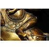 Image 8 : A-RARE GILT BRONZE BUDDHA FIGURE MING DYNASTY.
