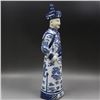 Image 2 : A BLUE & WHITE EMPEROR STATUE QING DYNASTY.
