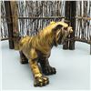 Image 3 : A GILT BRONZE TIGER STATUE QING DYNASTY.