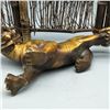 Image 8 : A GILT BRONZE TIGER STATUE QING DYNASTY.