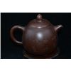 Image 2 : A BROWN WARRIOR ZISHA TEAPOT YIXING.