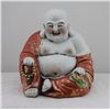 Image 1 : A PORCELAIN ENAMEL BUDDHA FIGURE QING DYNASTY.