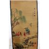 Image 2 : A FAMILLE VERTE PAINTING QING DYNASTY.