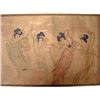 Image 1 : A RARE INK & COLOR DUNHUANG FAIRY PAINTING QING DYNASTY.