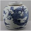 Image 1 : A BLUE & WHITE DRAGON GINGER JAR KANGXI 16TH/C.