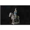 Image 1 : A SANCAI PORCELAIN HORSE & WARRIOR STATUE TANG DYNASTY 9TH/C.
