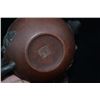 Image 8 : A BROWN GRAPES ZISHA TEAPOT YIXING.