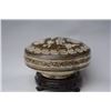 Image 2 : A BROWN PORCELAIN BOX QING DYNASTY.