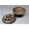 Image 3 : A BROWN PORCELAIN BOX QING DYNASTY.