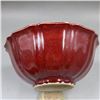 Image 3 : A RED GLAZED BOWL YONGLE MARK 14TH/C.
