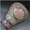 Image 4 : A BLUE & RED FLOWER MEIPING VASE QING DYNASTY.