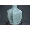 Image 4 : A BLUE & WHITE BOTTLE VASE MING DYNASTY.