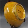 Image 3 : A YELLOW LOTUS PLATE HONGZHI MARK 14TH/C.