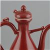 Image 4 : A OX-BLOOD TEAPOT MING DYNASTY.