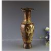 Image 3 : A BRONZE GILDED DRAGON & PHOENIX VASE MING DYNASTY.