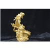 Image 3 : A GILT BRONZE DRAGON PLAY STATUE QING DYNASTY.