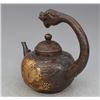 Image 3 : A BRONZE GILDED DRAGON TEAPOT QIANLONG MARK 17TH/C.