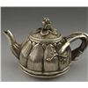 Image 3 : A SILVER LOTUS TEAPOT QIANLONG MARK 17TH/C.