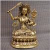 Image 1 : A GILT BRONZE BUDDHA FIGURE MING DYNASTY.
