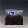 Image 1 : A BLUE & WHITE SEAWEED BOWL CHENGHUA MARK 14TH/C.