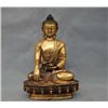 Image 1 : A GILT BRONZE SHAKYAMUNI BUDDHA FIGURE MING DYNASTY.