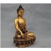 Image 2 : A GILT BRONZE SHAKYAMUNI BUDDHA FIGURE MING DYNASTY.