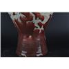 Image 8 : A RED GLAZED DRAGON MEIPING VASE MING DYNASTY.