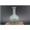 Image 1 : A GREY CRACKLE BOTTLE VASE MING DYNASTY.