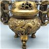 Image 7 : A GILT BRONZE DRAGON CENSER XUANDE MARK 14TH/C.