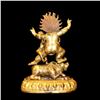 Image 2 : A-RARE GILT BRONZE BUDDHA FIGURE MING DYNASTY.