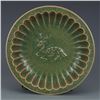 Image 1 : A CELADON DEER PLATE MING DYNASTY.