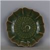 Image 1 : A CELADON RABBIT PLATE MING DYNASTY.