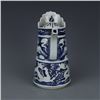 Image 3 : A BLUE & WHITE DRAGON & PHOENIX TEAPOT MING DYNASTY.