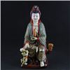Image 1 : A PORCELAIN ENAMEL BUDDHA FIGURE QING DYNASTY.