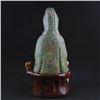 Image 3 : A PORCELAIN ENAMEL BUDDHA FIGURE QING DYNASTY.