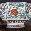 Image 3 : A FAMILLE VERTE BOWL QIANLONG MARK 17TH/C.