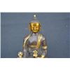 Image 4 : A GILT BRONZE SHAKYAMUNI BUDDHA FIGURE MING DYNASTY.