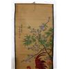 Image 3 : A INK & COLOR FAMILLE VERTE PAINTING QING DYNASTY.