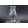 Image 2 : A SKY BLUE CRACKLE PHOENIX VASE MING DYNASTY.